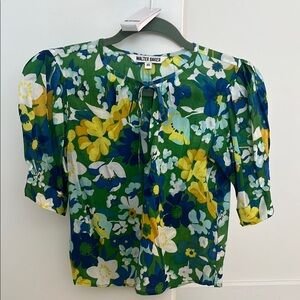 Walter Baker Women's Floral Top - Size XS